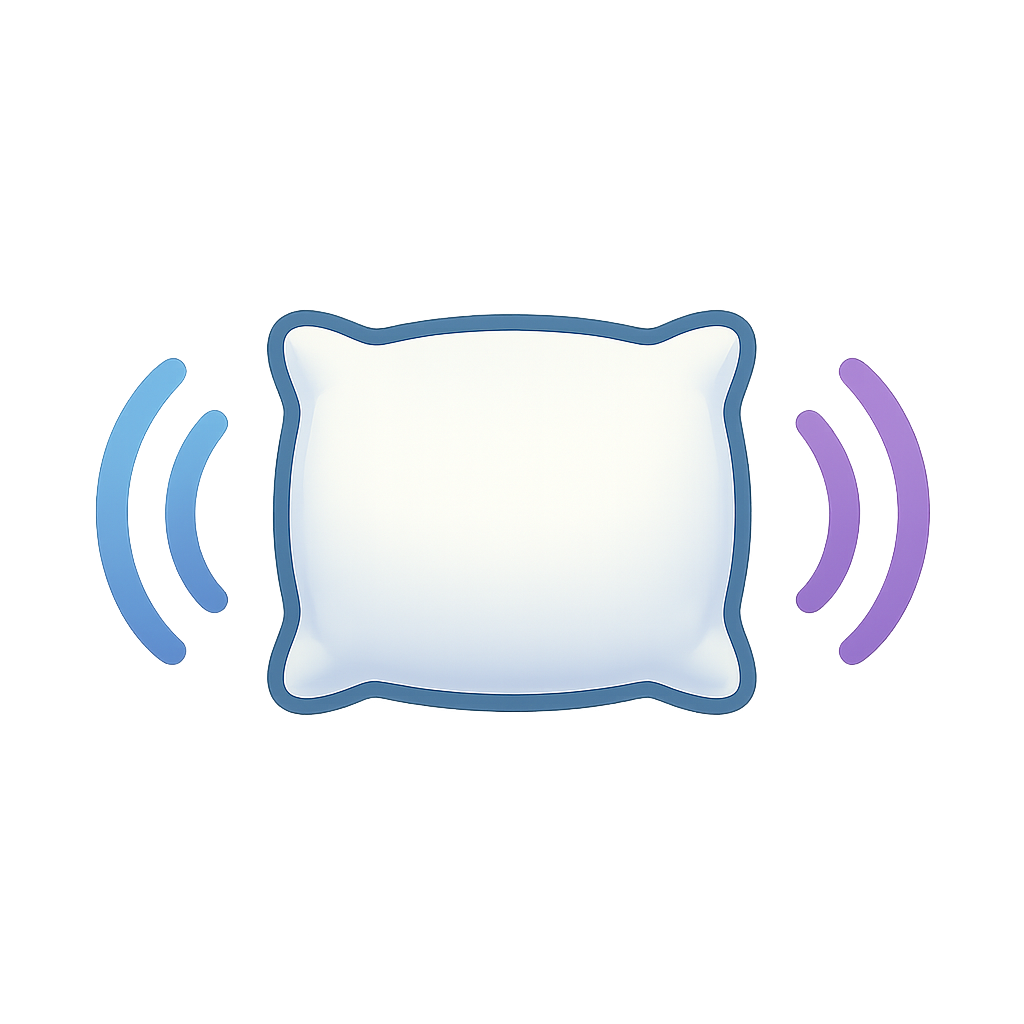 Pure Sound Pillow Logo